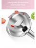 Dual-Voltage Baby Food Processor: 110V/220V Handheld Electric Mixer for Home Use