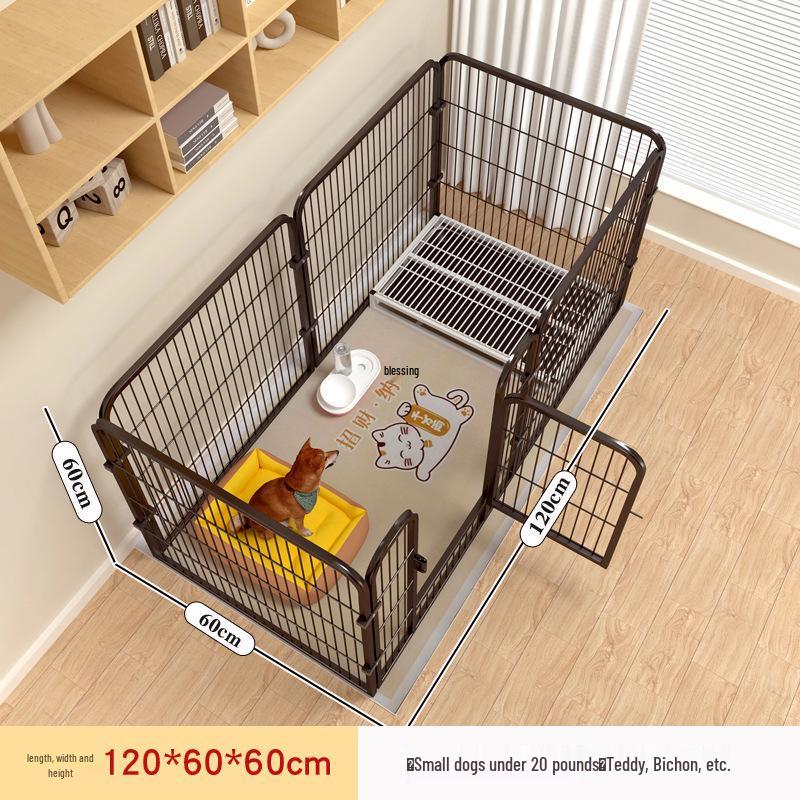 Hundekäfig & Zaun für den Innenbereich für kleine bis mittelgroße Rassen - Corgi, Teddy, Bichon Hundehütte
