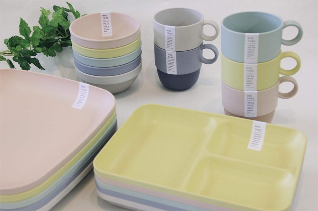 Miyamoto Sangyo MIN FARG Stapelbar skål PK