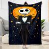 Christmas Nightmare Blanket Warmthful Decor Suitable for Picnics Chair Office for All Occasions Stylish Decor Ideal Gift For Birthday Valentine'S Day