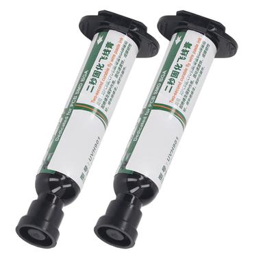 2 Stück UV-härtende Lötmaskentinte PCB BGA Reparatur Resist-Farbe 2 Sekunden Schnelltrocknend Isoliert Hochtemperaturbeständig Milchartig Weiß