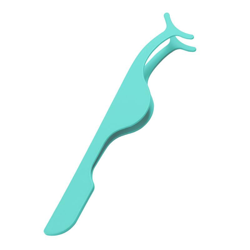 5pcs False Eyelash Tweezers Fake Eye Lash Applicator Eyelash Extension Curler Nipper Auxiliary Clip Clamp Makeup Forceps Tools Supply