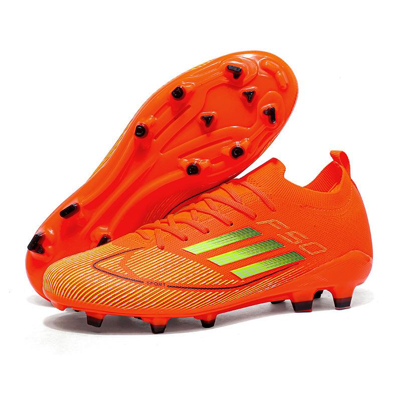 Football Shoes Male Student Lawn Adult Spike Competition Training Shoes Sneakers