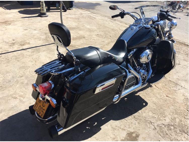 Harley Cruiser Motorcycle Backrest Bag for Ben T Magna Sand Du