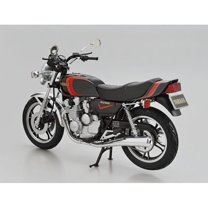 Aoshima 1/12 The Bike Series No.24 Yamaha 4G0 XJ400 1980 Plastic Model Kit (Molded Color)