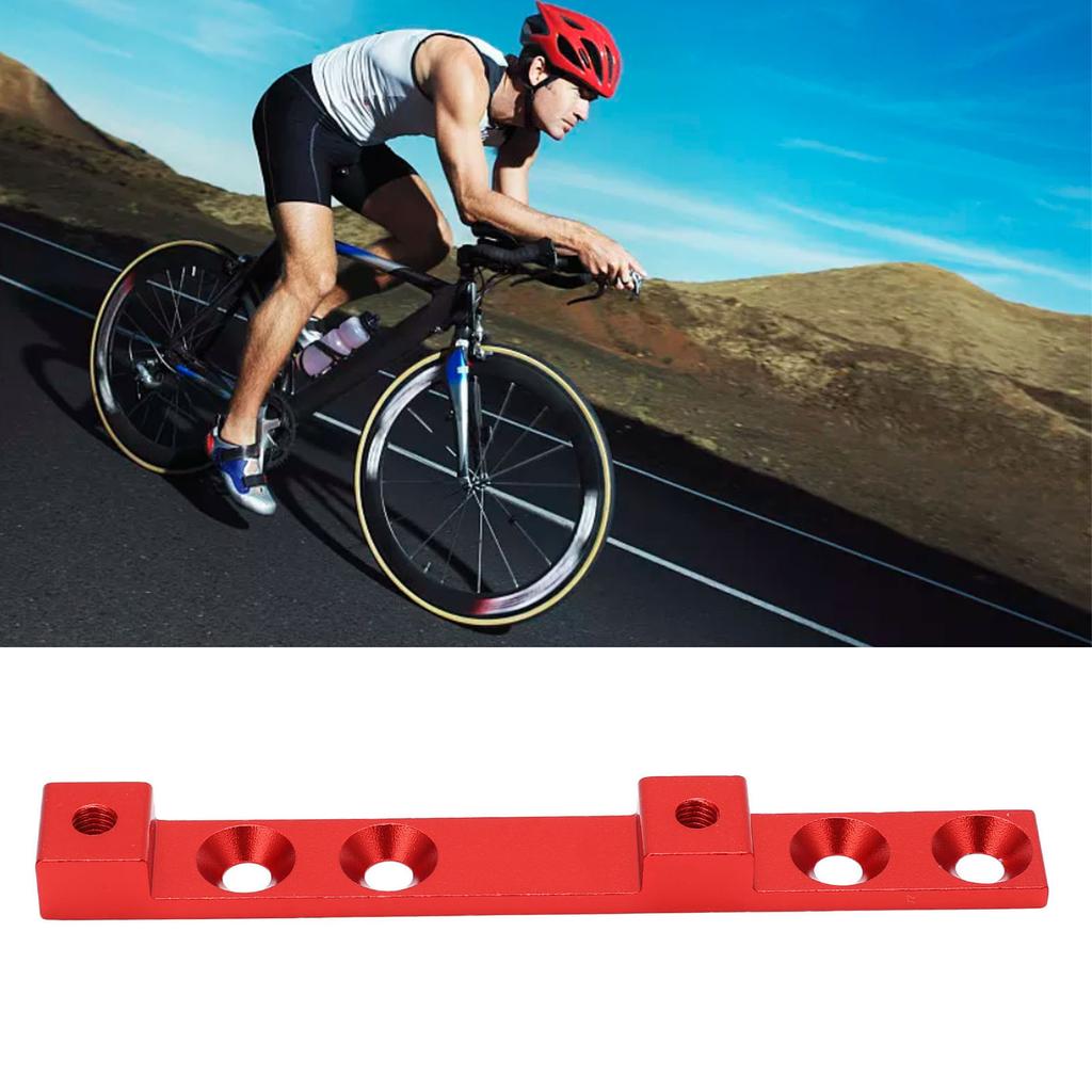 Bicycle Bottle Cage Four Holes Adjuster Hole Position Adjustment Fixed Frame RegulatorFour Holes Red