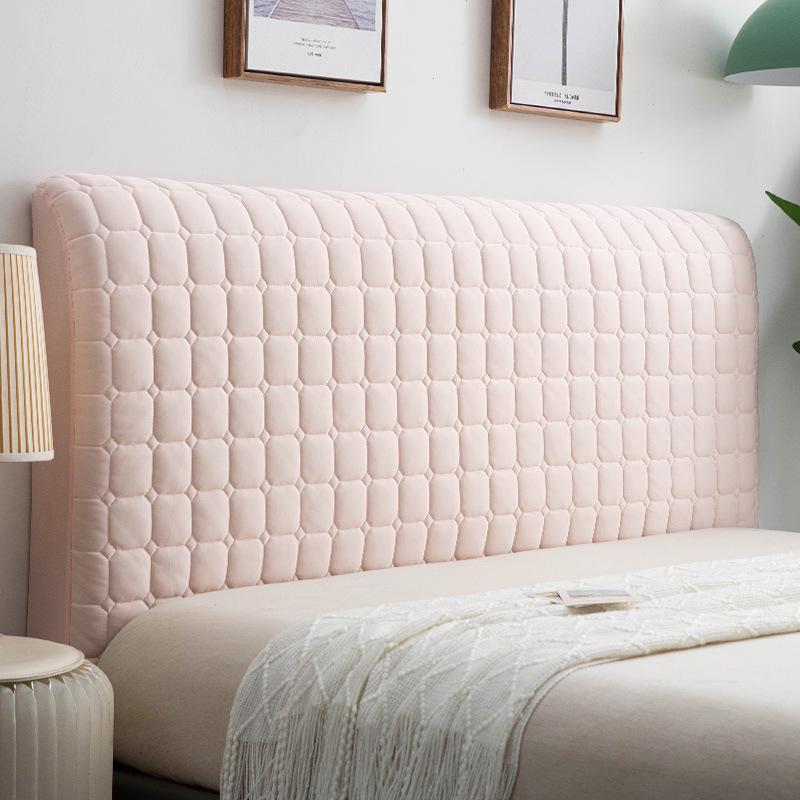 

Стеганый чехол для изголовья кровати в скандинавском стиле, все включено, утолщенные бархатные чехлы для изголовья кровати, разные размеры, защитный чехол для спинки кровати 120cm 1pcs