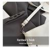 2025 Women's Rivet Soft Leather Tassel Crossbody Bag