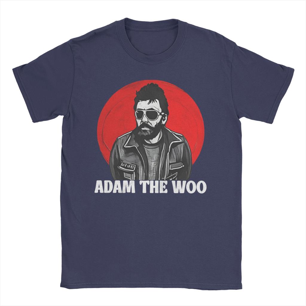 Adam The Woo 100 Cotton T Shirt For Mens Beach Classic T Shirts Crew Neck Harajuku Tee Shirt Plus Size Custom DIY Clothes