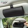 Wholesale Custom Leather Sunglasses Holder for Car Visor Auto Storage Case with Organizer Box