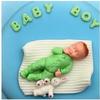 3D Boy Girl Baby Silicone Cake Mold Baby Party Fondant Cake Decorating Tools Cake Decoration Accessories