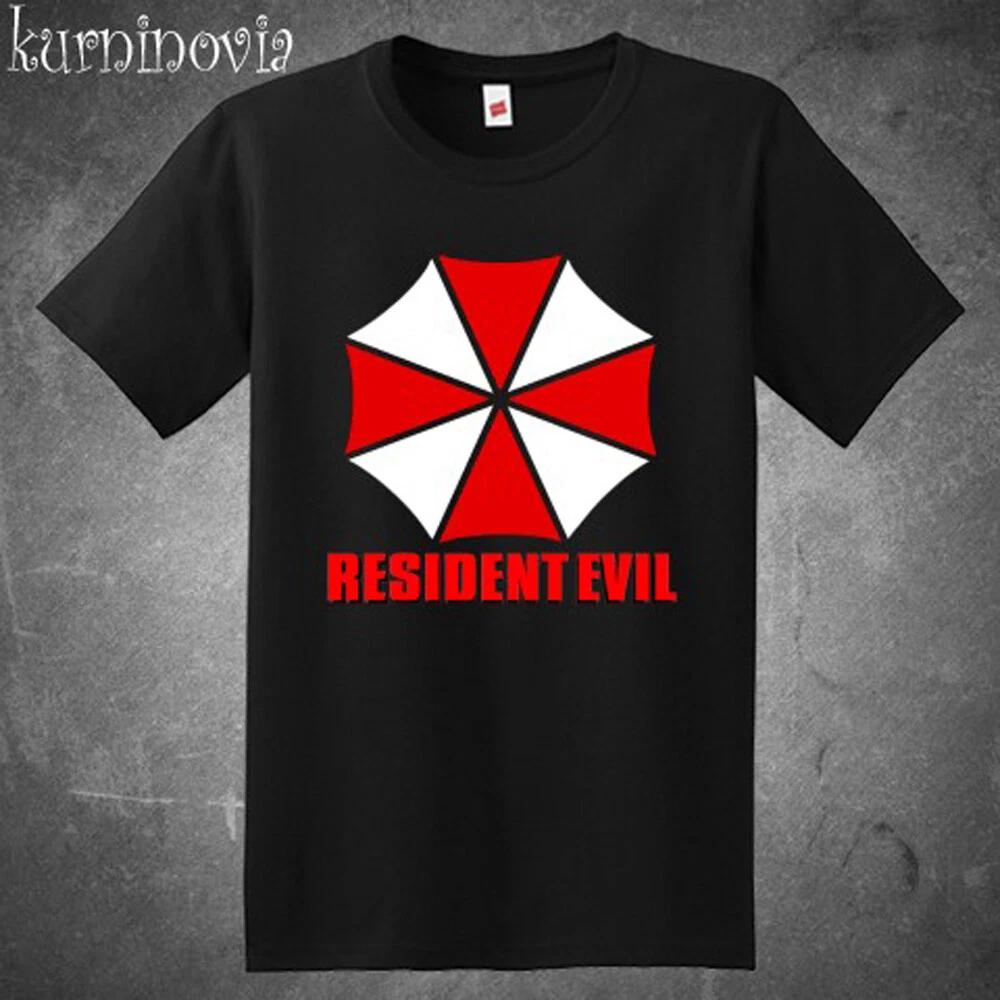 Men s and Women s T-shirts Resident Evil Umbrella Movie M