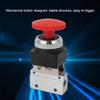 MOV 03EB G1 8 Thread MOV Mushroom Button Mechanical Valve 2 Way Air Mechanical Valve