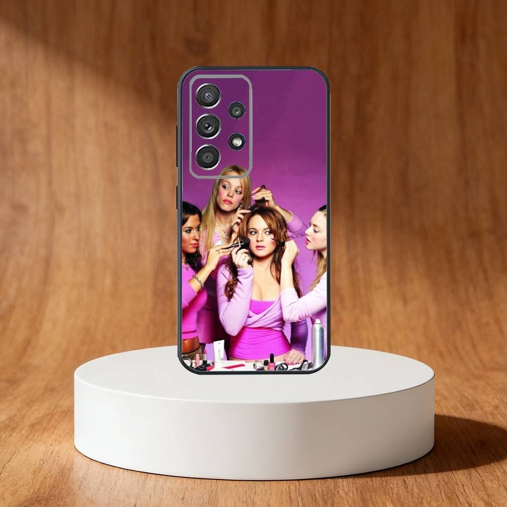 Movie M-Mean G-Girls Phone Case For Samsung S25,S24,S21,S22,S23,S30,Ultra,S20,Plus,Fe,Note,10,9,5G Black Cover