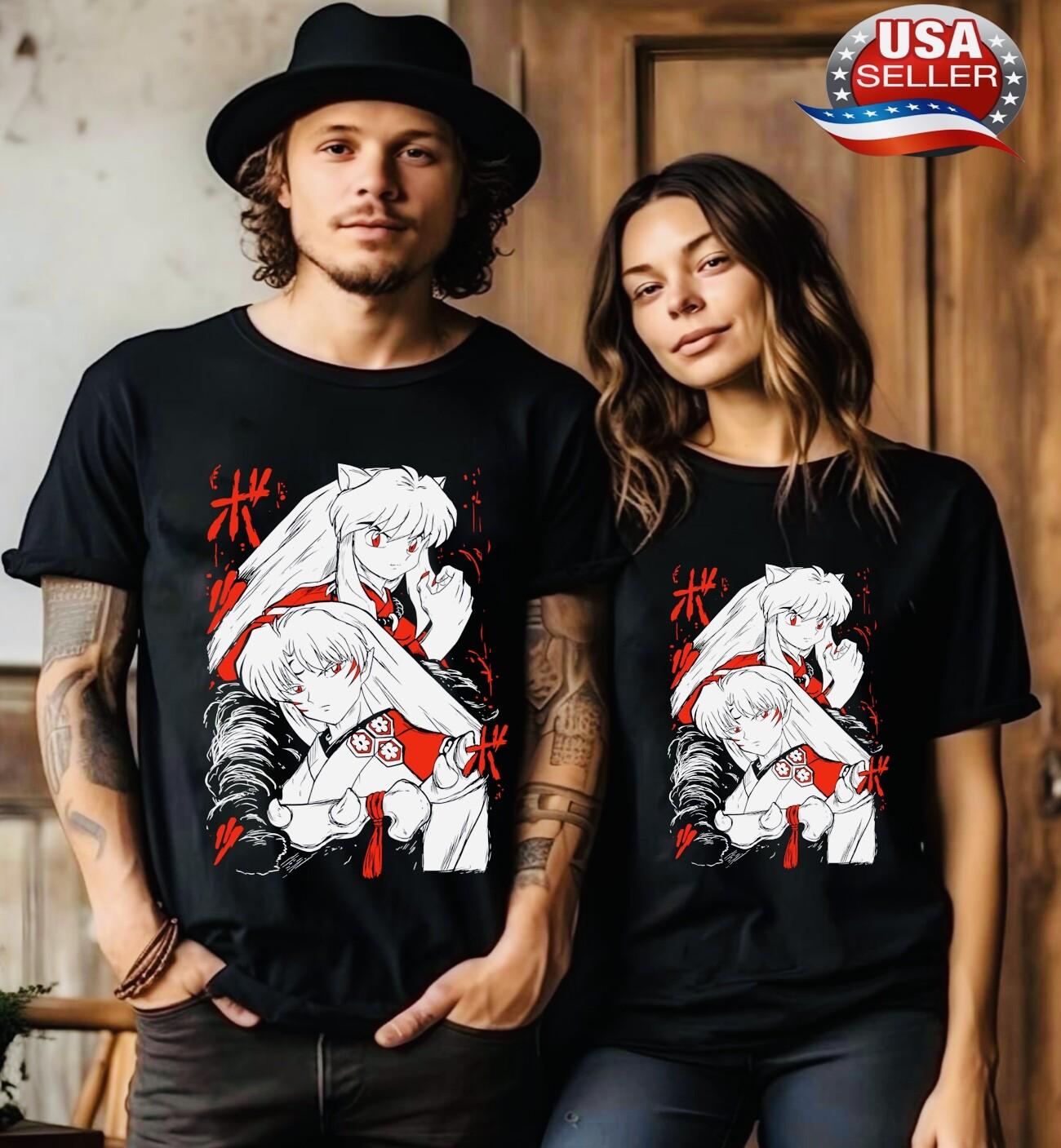 

Denji and Makima Chainsaw Man TShirt, Pochita Anime,Unisex T-Shirt Mens Womens Tees Top,Christmas Gift L