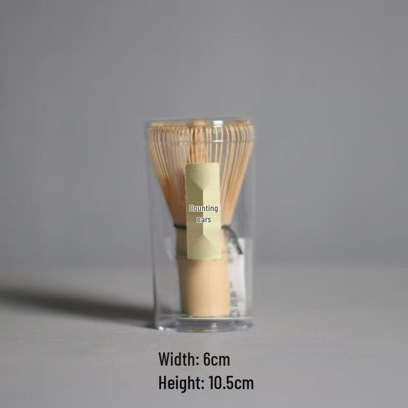 Bamboo Matcha Tea Whisk: Non-Shedding, Long Handle, Tea Ceremony Accessory