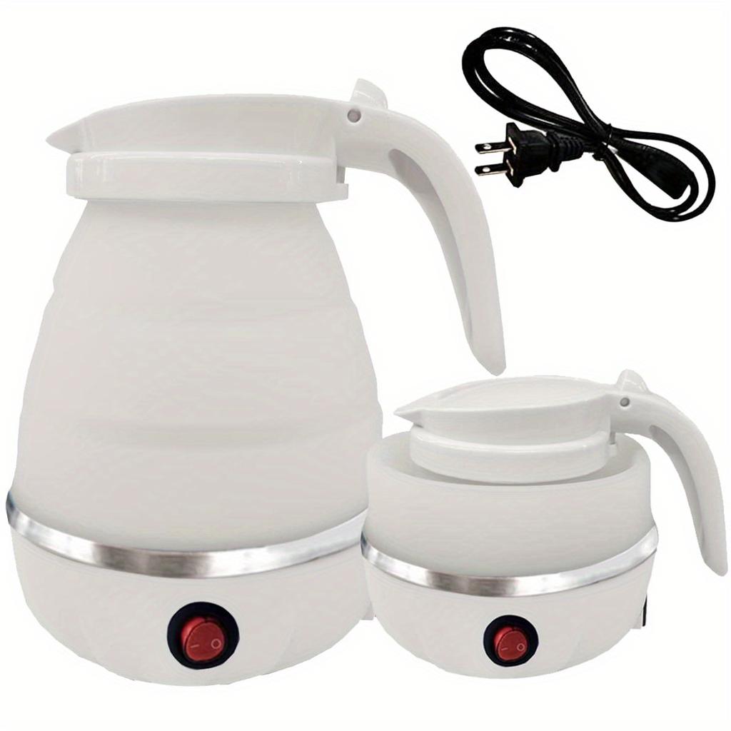 Foldable And Portable Teapot Water Heater 0.6L 600W 110/220V Electric Kettle For Travel And Home Tea Pot Water Kettle Silica Gel