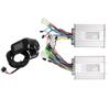 Electric Bicycle Scooter Brushless Controller Kit 36 48V 450W LCD Instrument Dual Drive Controller Kit
