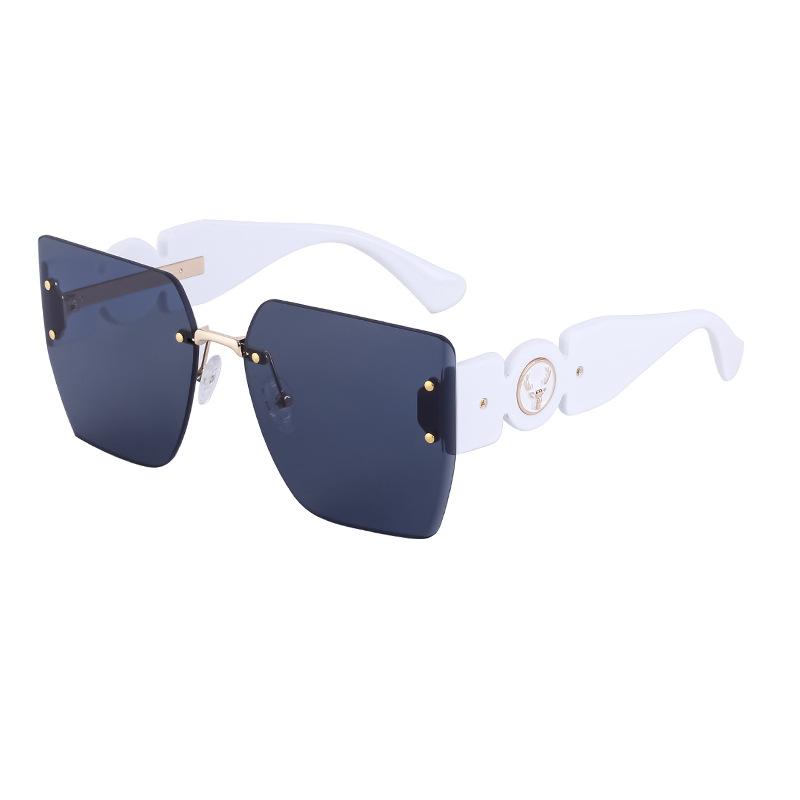 Box Sunglasses Women'S Tide Frameless Trimmed Sunglasses Women'S Sunglasses