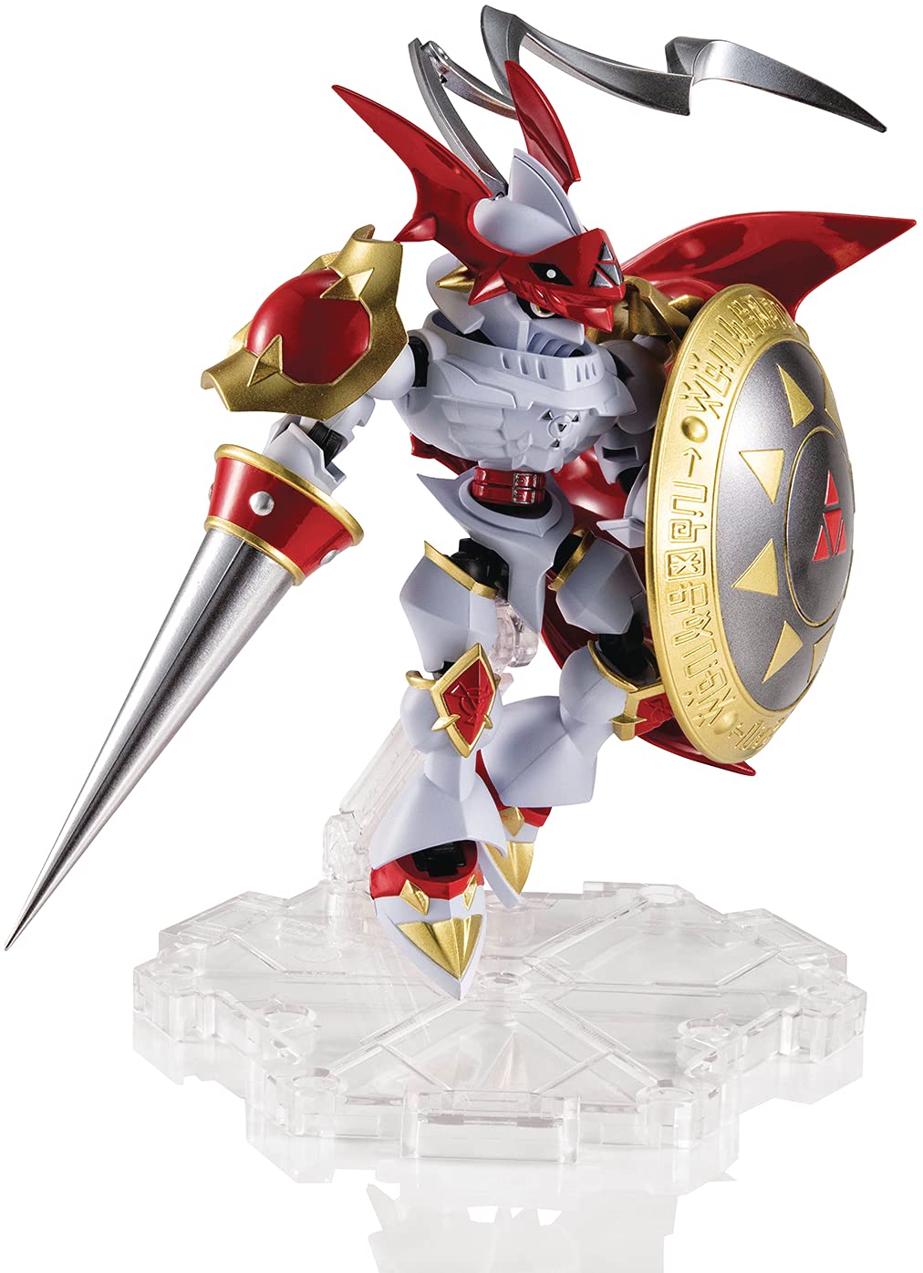 

TAMASHII NATIONS NXEDGE STYLE Digimon Adventure Dukemon Color 100 мм окрашенная подвижная фигурка [DIGIMON UNIT] - Специальная версия - Приблизительно. АБС и ПВХ