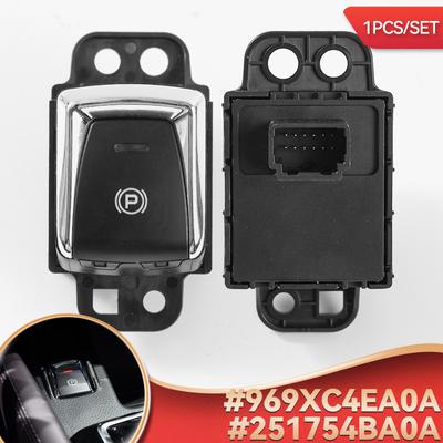 Auto Parkplatz Bremse Elektronische Handbremse Schalter Passt Für Nissan X-Trail T32 Qashqai 2014-2018 #969XC4EA0A 251754BA0A 969XC-4EA0A