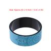 Yoga Back Wheel Roller Blue Stretching Backbends Back Pain Relief Roller Workout Training Tool