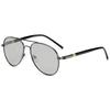 209 Polarized Photochromic Aviator Sunglasses for Day and Night Driving and Fishing