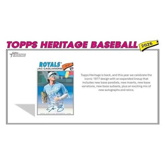 2026 Topps Heritage Baseball - VALUE