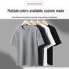 TLUOMAN Unisex Drop-Shoulder Loose Short-Sleeve T-Shirt
