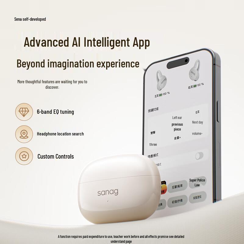 SANAG Z60S True Wireless Open-Ear Bluetooth Earbuds
