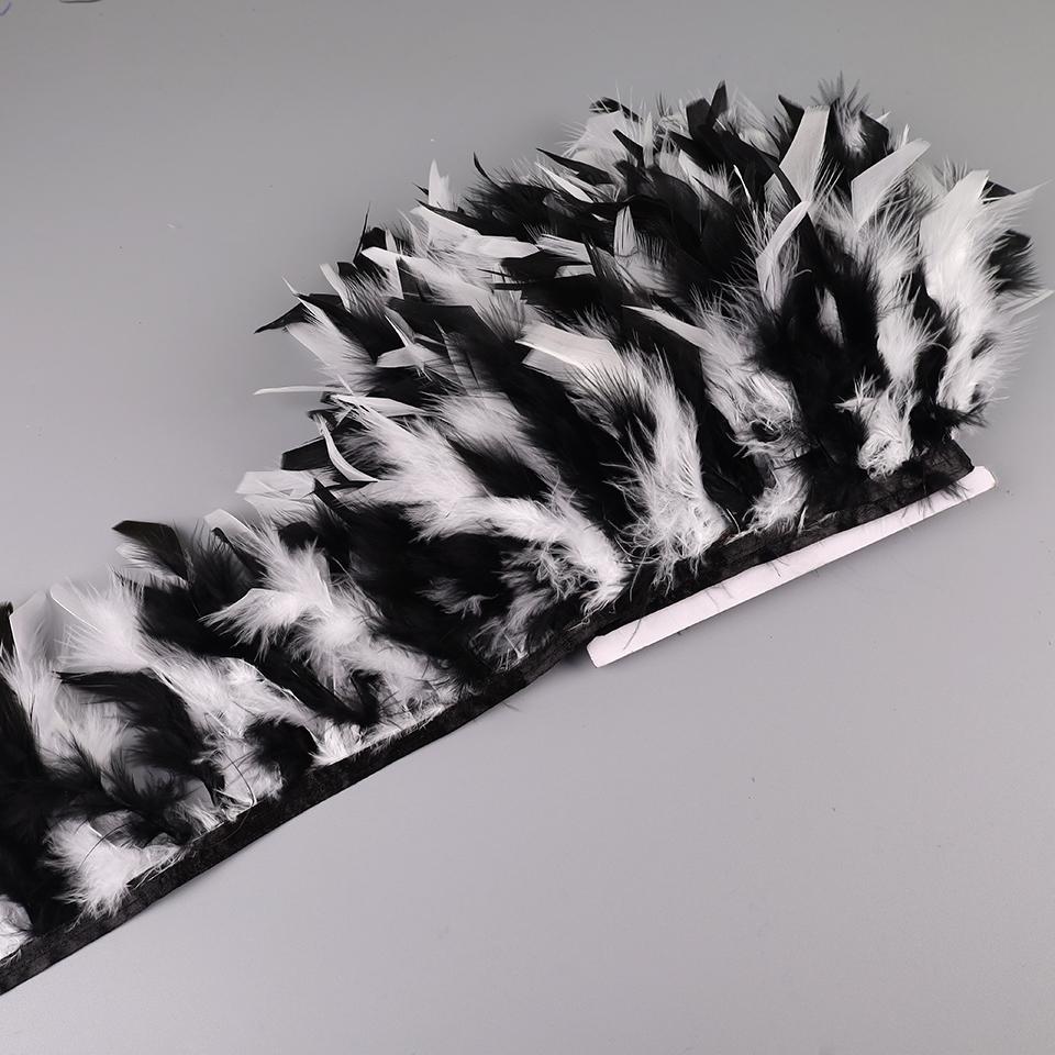 Feather10-15cm Marabou Feathers Trim DIY Wedding Turkey Feather Ribbon Crafts Sewing Clothing Party Plume Handmade Home Decor