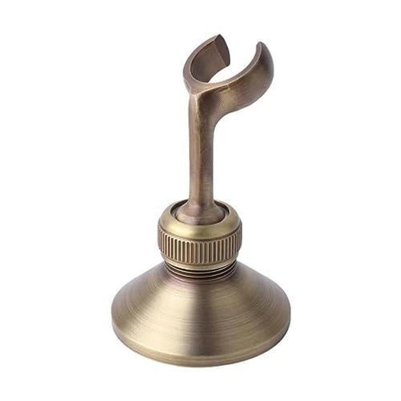 New European Style Home Brass Shower Head Holder Adjustable Bracket With Wall Mount And Connector Ideal For Bathroom Fixtures