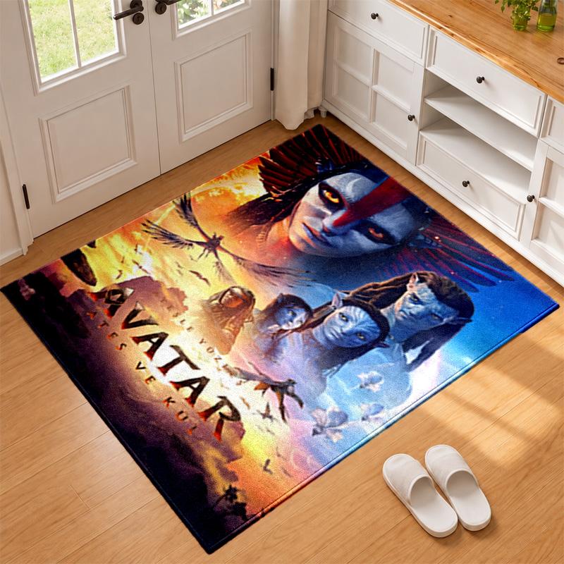 Avatar Carpet Door Mat for Living Room or Bedroom Protective Mat Under Chair Office Decoration Christmas Gift Birthday Present