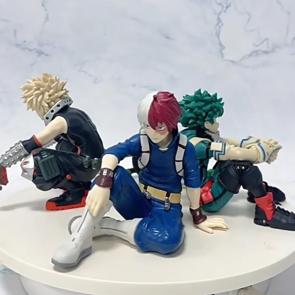 5PCS NEW Bandai BANPRESTO My Hero Academia 7TH In Stock SEASON FIGURE Katsuki Bakugo Figure Anime Collect Model Boxed Toys Gifts