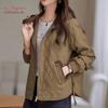 YUZHAOLIN Women's Casual Thin Plus Size Spring Jacket