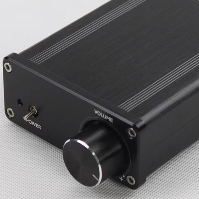 Portable TDA7498E Amplifier Board 100Wx2 Finished Amplifier Board 2CH with  Housing Skin Long Lasting Durability