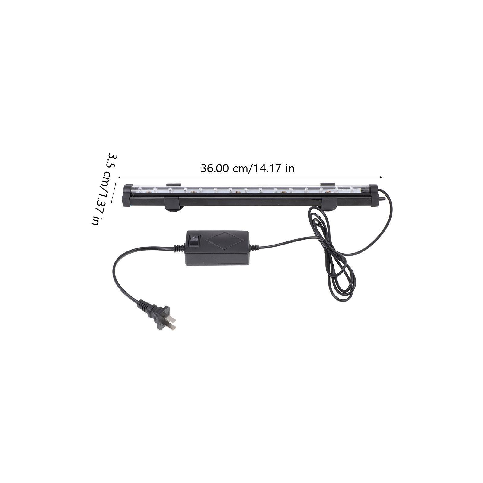 

1 шт. Цветные светодиодные лампы для аквариума, высокая яркость, водонепроницаемый, для подводного ландшафтного дизайна, креативное осветительное устройство EU Plug