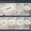 Modern LED Ceiling Light for Living, Bedroom, and Dining Rooms