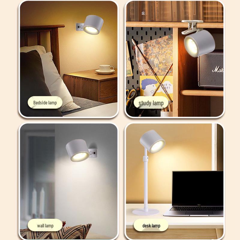 Cordless Rechargeable Magnetic Wall Lamp with Remote Control