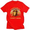Custom Alf Thats Okay I Dont Mind T Shirt Men Pure Cotton Tshirt Casual Alien Life Form Tee Tops Fashion Tshirts