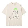 Funny Frank Meme Tshirt Blond Hip Hop Trend T-shirts Ocean Fashion Oversized T Shirt Men's Casual Cozy Pure Cotton Short Sleeve