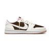 Travis Scott X Jordan Air Jordan 1 Vintage Basketball Shoes Unisex Low Top Black DZ4137-700(Team723-)