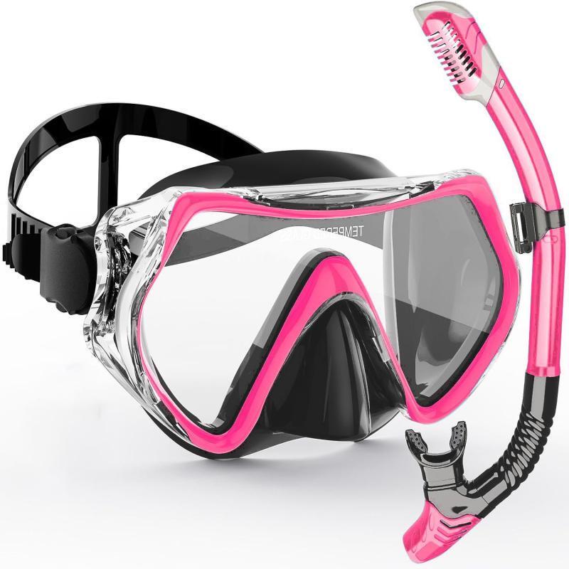 PuLian Tempered Glass Snorkeling Set One Size