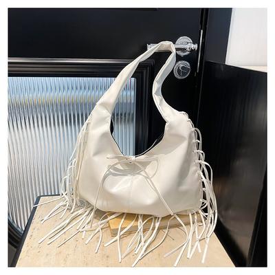 Retro Tasche Damen Großraum Neu Herbst und Winter Nische Schulter Achseltasche Fransen Tragetasche