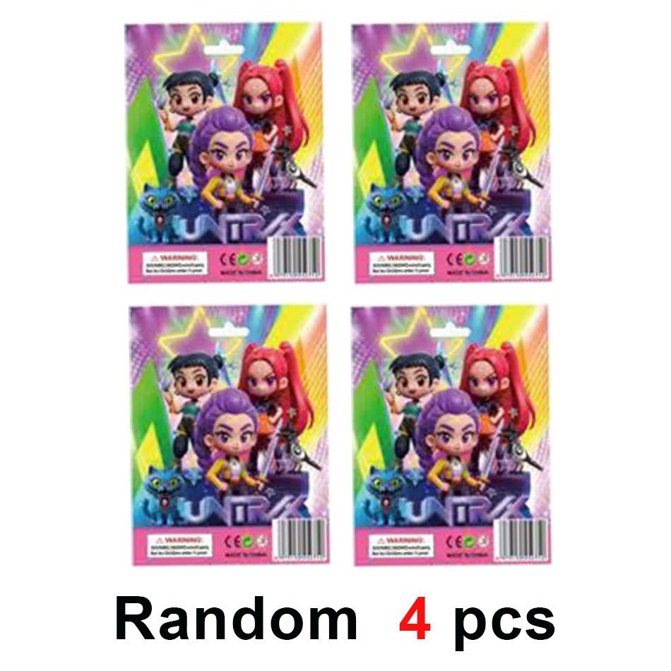 Kpop Demon Hunters Figure K-Pop Demon Hunters Figures Huntrix Figures Toys Derpys Tiger Rumi Mira Zoey Sussy Figurine Ornament