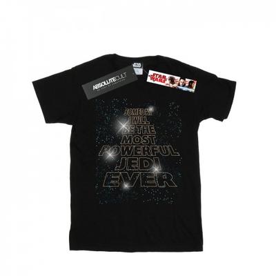 STAR WARS Damen Most Powerful Jedi Baumwolle Boyfriend T-Shirt