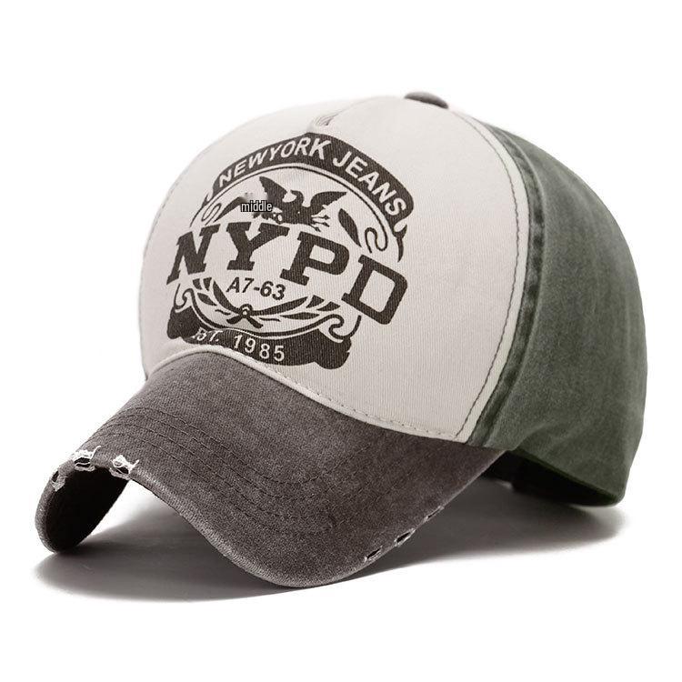 Unisexová letní baseballová čepice v korejském stylu - Barevný blok a ochrana proti slunci