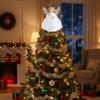 Handmade Christmas Tree Top Stars Angel Girl Angel Fairy Ornaments  Holiday Celebration