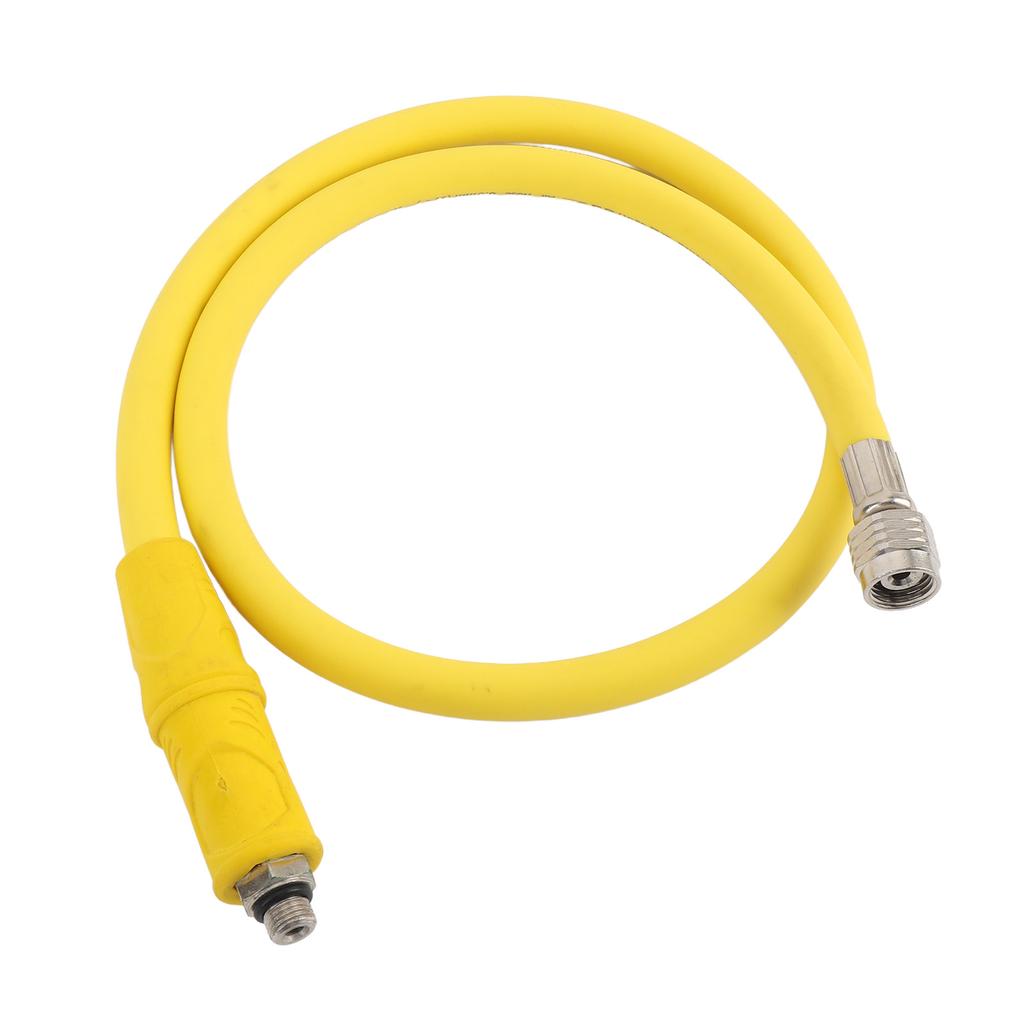 Diving Medium Pressure Hose 31.5 Inch PVC Aluminum Medium Pressure Tube for Second Stage Regulator Scuba Diving