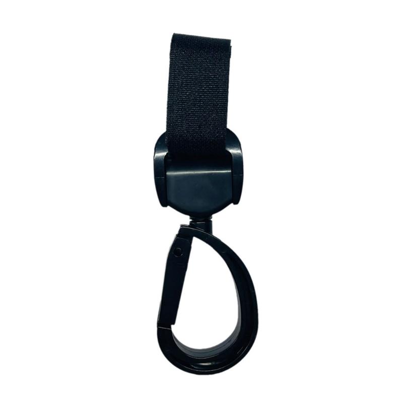 Upgrades Prams Hooks Rotatable Pram Clip Secure & Rotate Pram Hooks Strong Load Capacity for Hanging Bags On Prams
